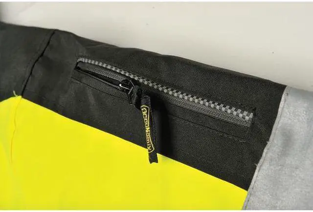 Alt view image 4 of 7 - OCCUNOMIX SP-BRJ-Y2X Breathable Rain Jacket w/Hood,Yellow,2XL