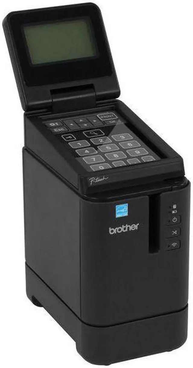 Alt view image 8 of 14 - Brother PT-P950NW Wireless Powered Network Laminated Label Printer