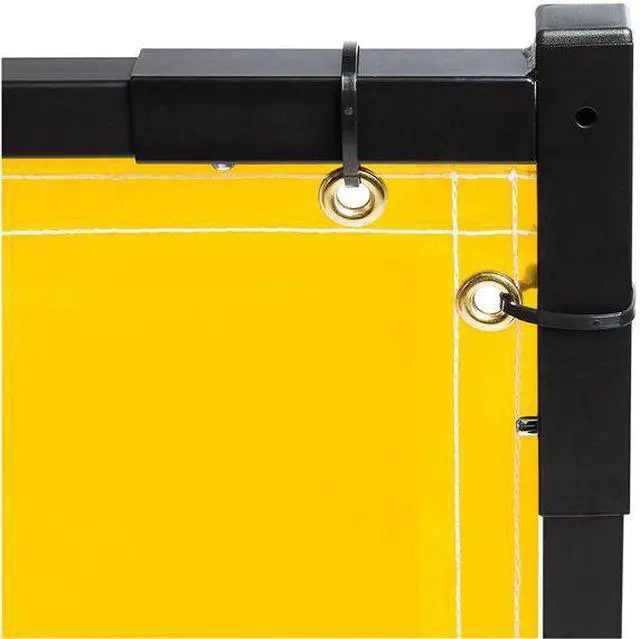 Alt view image 4 of 6 - STEINER 534HD-4X6 Welding Screen, Transparent Vinyl, 6 ft. W., 4 ft. H., 13