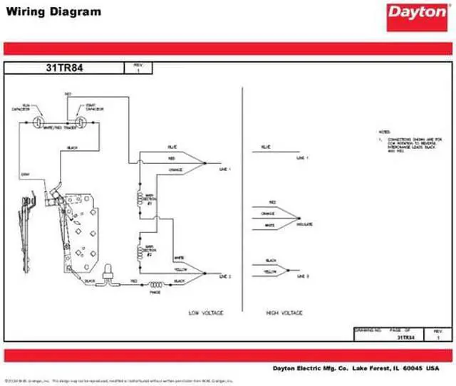 Alt view image 6 of 6 - DAYTON 31TR84 MTR,CS/CR,ODP,2 HP,1725,56HZ,EFF 84.5