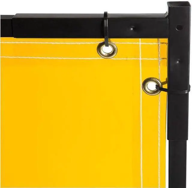 Alt view image 4 of 6 - STEINER 534-6X6 Welding Screen, Transparent Vinyl, 6 ft. W., 6 ft. H., 13 oz/sq