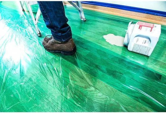 Alt view image 7 of 7 - SURFACE SHIELDS FS36500 Floor Protection,36 In. x 500 Ft.,Green