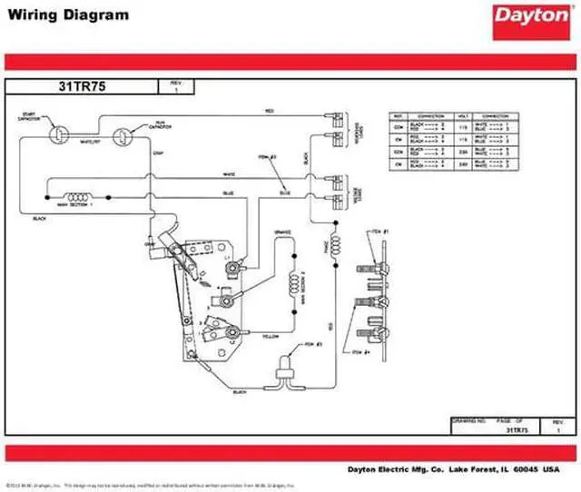 Alt view image 6 of 8 - DAYTON 31TR75 MTR,CS/CRCR,ODP,1 HP,1725,56H,EFF 82.6