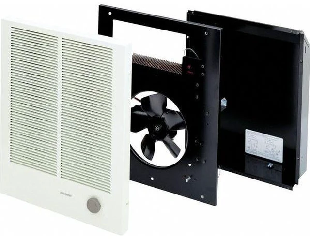 Alt view image 2 of 9 - BROAN-NUTONE 194 Recessed Electric Wall-Mount Heater, Recessed or Surface,