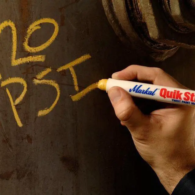 Alt view image 3 of 3 - MARKAL 61050 Solid Paint Marker, Large Tip, Black Color Family