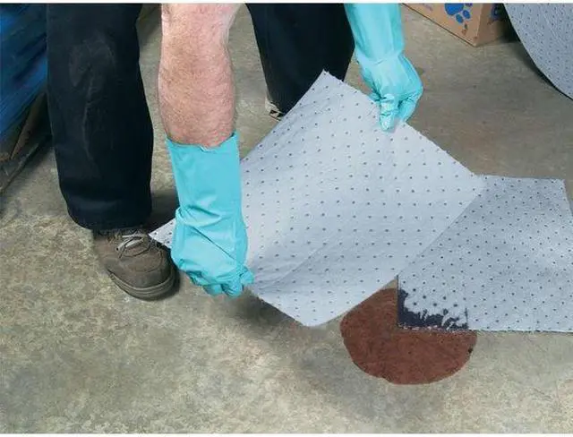 Alt view image 3 of 6 - BRADY HT550 Sorbent Roll, 8 gal, 15 in x 50 ft, Universal, Gray, Polypropylene