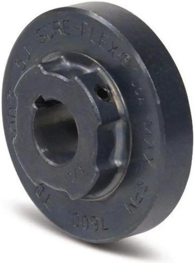 Alt view image 5 of 6 - TB WOODS 5J58 Sure-Flex Sleeve Coupling Flange, 5J, Bore 5/8"