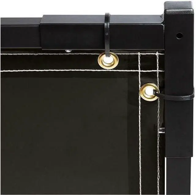 Alt view image 4 of 6 - STEINER 532HD-6X6 Welding Screen, Transparent Vinyl, 6 ft. W., 6 ft. H., 13