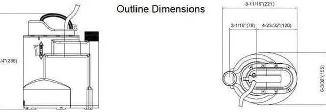 Alt view image 2 of 5 - DAYTON 3YU57 1/4 HP 1-1/4" M Submersible Sump Pump 120V AC Vertical
