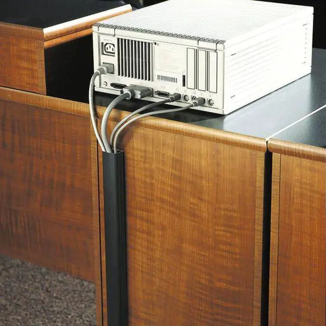 Alt view image 3 of 5 - MASTER CASTER 00206 Locking Channel,Wall/Desk,1/2Hx48L In