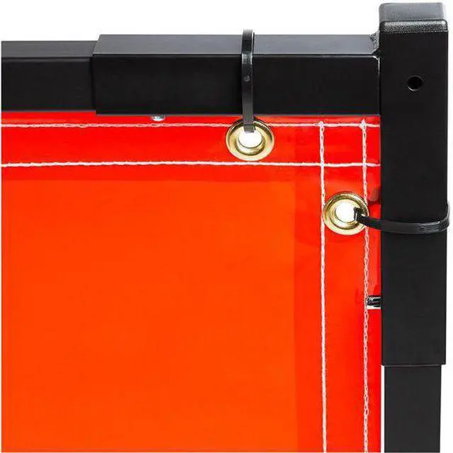 Alt view image 3 of 6 - STEINER 538HD-4X6 Welding Screen, Transparent Vinyl, 8 ft W., 4 ft. H., 13