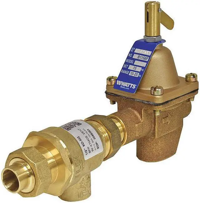 Alt view image 3 of 4 - WATTS B911-M3 Comb Fill Valve/Backflow Preventor,1/2In