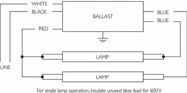 Alt view image 3 of 3 - ADVANCE IOP-2P59-N PHILIPS ADVANCE 107 Watts, 2 Lamps, Electronic Ballast