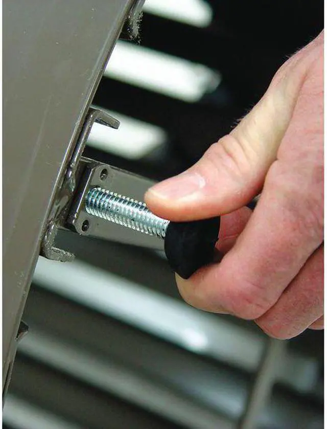 Alt view image 5 of 6 - 25 gal. Steel, Rigid Plastic Round Trash Can, Open Top, Black RUBBERMAID FGS3ETBKPL