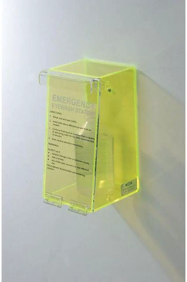 Alt view image 2 of 4 - ZORO SELECT 3PVL7 Eyewash Station in Fluorescent Green
