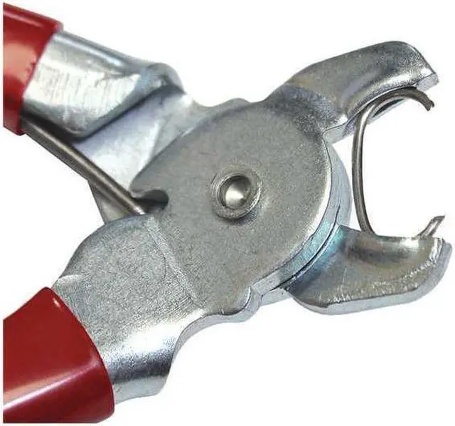 Alt view image 4 of 4 - Hog Ring Pliers, Ring Size: 3/4", Overall Length: 6-1/2", Wire Cutter: No