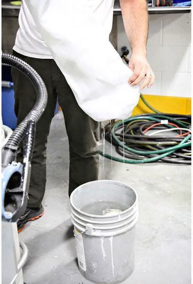 Alt view image 3 of 5 - 31-1/2"H x 7-1/4"W x 7-1/4"D Sludge Filter Bag; For Use With Mfr. No. 51608