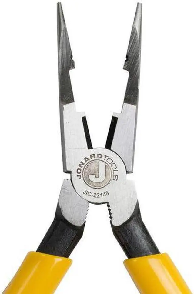Alt view image 9 of 9 - Combo Crimper Long Nose Plier, 6 7/8 In