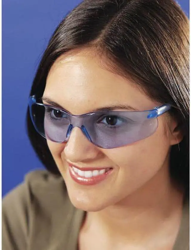Alt view image 9 of 10 - Bearkat® Protective Eyewear, Gray Polycarbonate Lense, Anti-Fog, Gray Frame