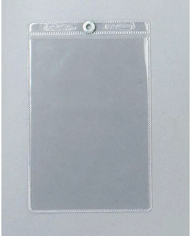 Alt view image 3 of 3 - BRADY 81763 Prot Env,6-1/2 x 4-1/2 In,Clear,PK10