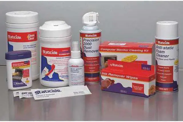 Alt view image 3 of 3 - ACL STATICIDE SW12 Anti-Static Wipes 5" x 8", 24PK