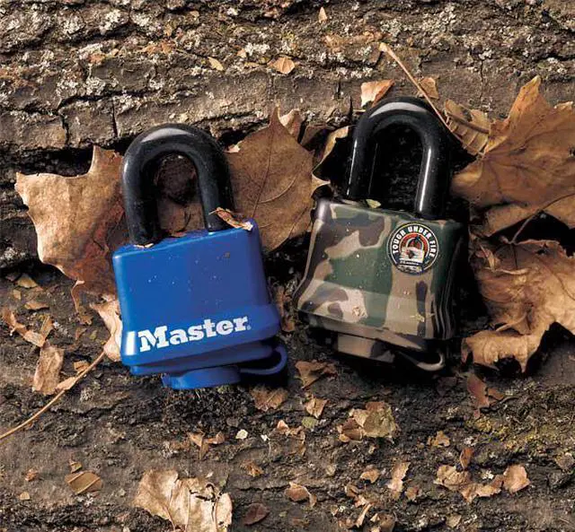 Alt view image 4 of 6 - MASTER LOCK 312KA-0702 Padlock, Keyed Alike, Standard Shackle, Rectangular
