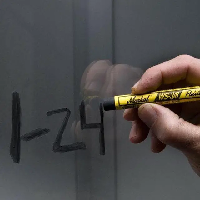 Alt view image 3 of 3 - MARKAL 82423 Paint Marker, Medium Tip, Black Color Family