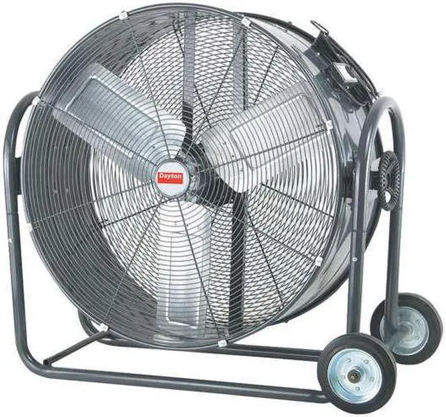 Alt view image 6 of 7 - DAYTON 1YNW5 Standard Duty Industrial Fan, 36 in Blade Dia, Non-Oscillating,