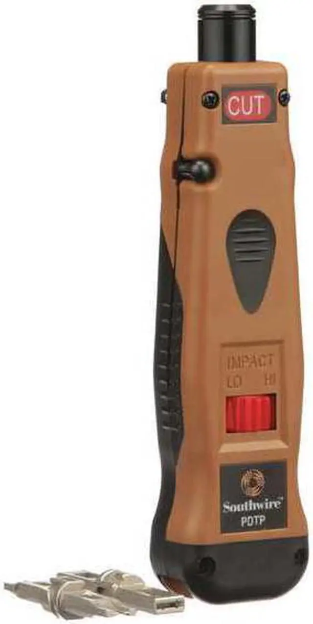 Alt view image 4 of 4 - Southwire Company Punch Down Tool Blade, Blade Type: 110/66, Manual  PDTP-K1