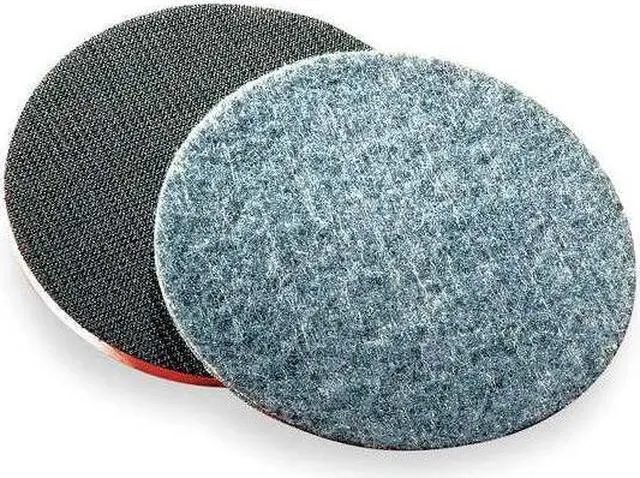 Alt view image 2 of 2 - NORTON ABRASIVES 66623325941 Hook/Loop Disc,No Hole,5 in.,XF,320G