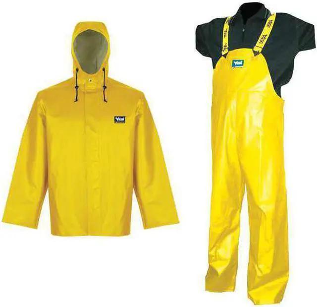 Alt view image 2 of 2 - VIKING 5125J-XXL Viking Journeyman PVC Hood Jacket Yel