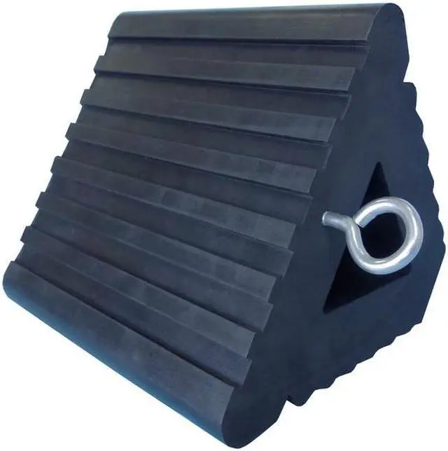 Alt view image 3 of 3 - ZORO SELECT 1GUL1 Wheel Chock,9In W x 6 InH,Black