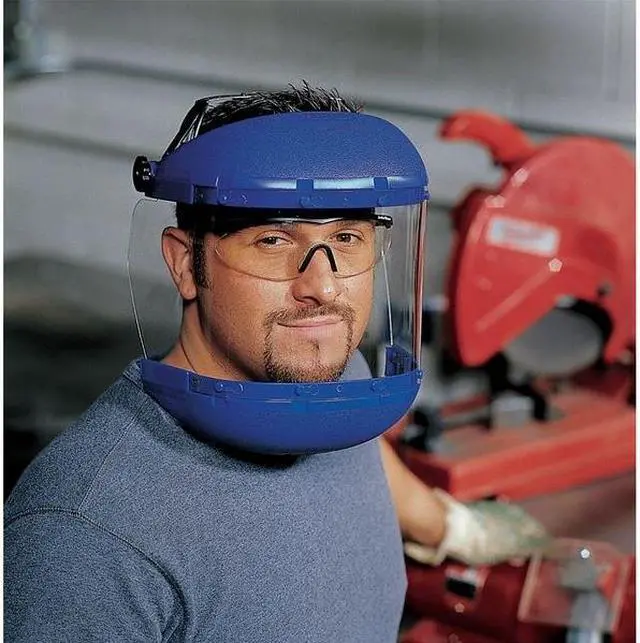 Alt view image 2 of 3 - SELLSTROM S38110 Ratchet Faceshield Assembly, Uncoated, Clear Visor, Includes