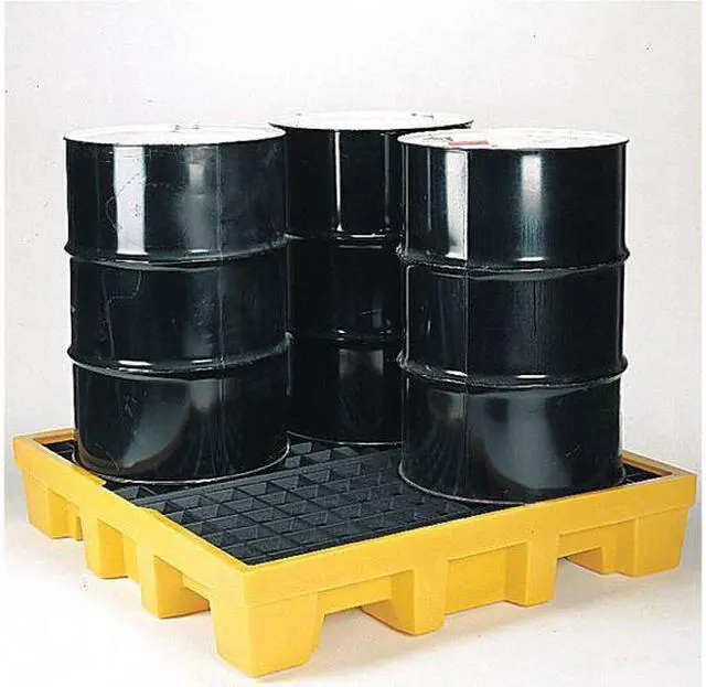 Alt view image 6 of 6 - EAGLE MFG 1620 Spill Pallet, 66 gal Spill Capacity, 2 Drums, 4,000 lb Load