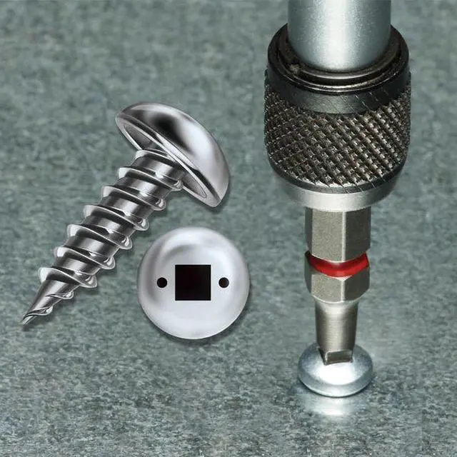 Alt view image 3 of 3 - Self-Piercing Screw, 1 In, PK 500