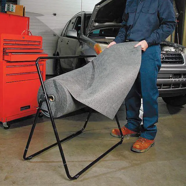 Alt view image 3 of 4 - PIG 57702 PIG Adjustable Roll Dispenser, Black, Steel