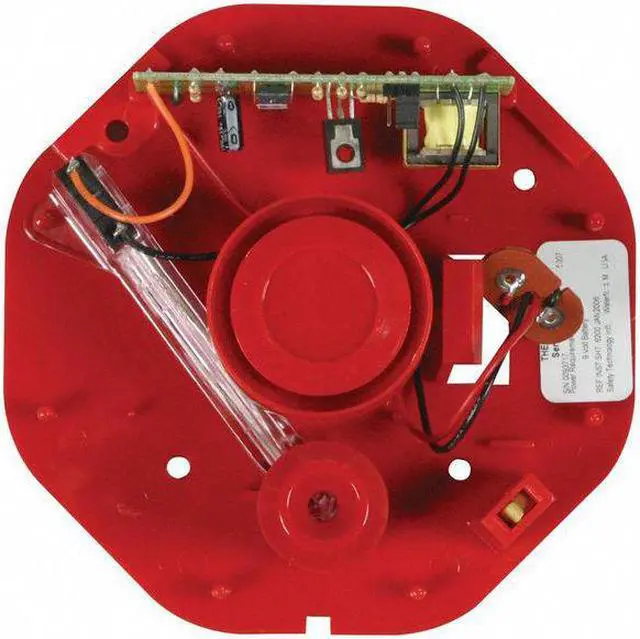 Alt view image 6 of 6 - SAFETY TECHNOLOGY INTERNATIONAL STI-6200 Fire Extinguisher Alarm, Depth: 1 7/8