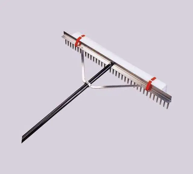 Alt view image 2 of 7 - SEYMOUR MIDWEST 86036GR 36 in Aluminum Lake Rake, 36 Tines, 132 in L Aluminum