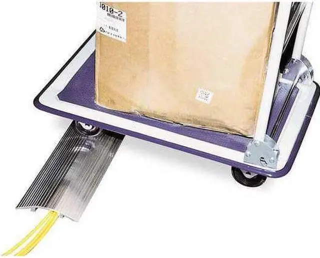 Alt view image 5 of 5 - ZORO SELECT HCR-48 Cable Ramp, 1-1/8 in H, 4 ft L, 7-1/8 in W, 1 Channel,