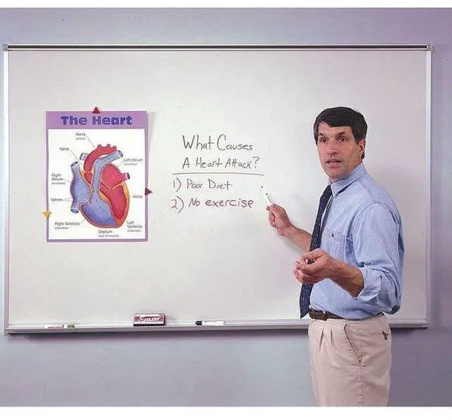 Alt view image 15 of 16 - GHENT M2-23-1 24"x36" Plastic Whiteboard, Gloss