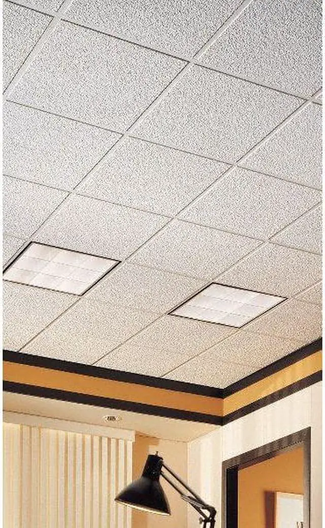 Alt view image 3 of 3 - Armstrong Ceiling Tile,24" W,24" L,5/8" Thick,PK16  737C