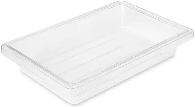 Alt view image 6 of 8 - RUBBERMAID COMMERCIAL FG330700CLR Food Box, 8 qt., Clear