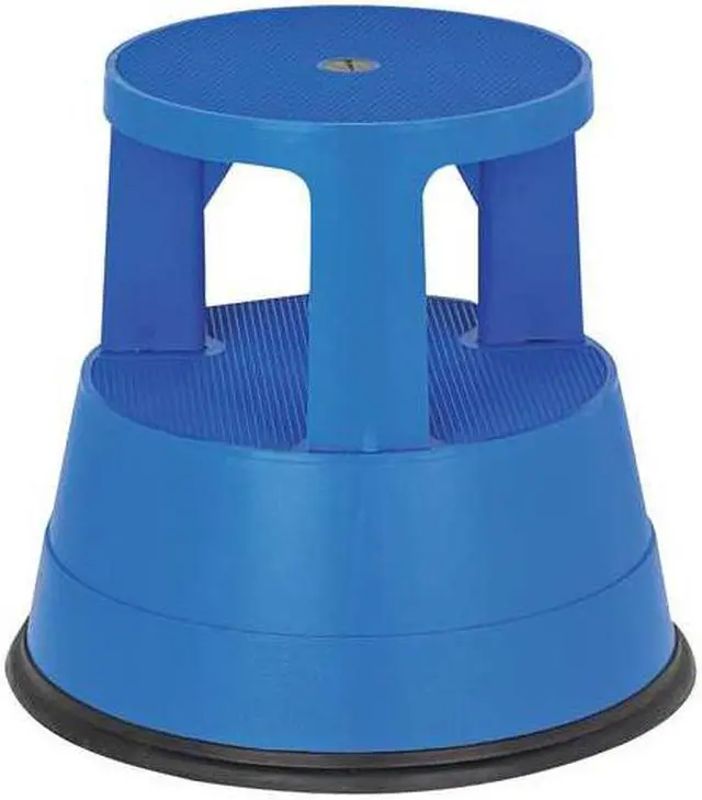 Alt view image 8 of 8 - XTEND + CLIMB 962 Round Office Stool, 2 Steps, 300 lb Load Capacity, 15 in