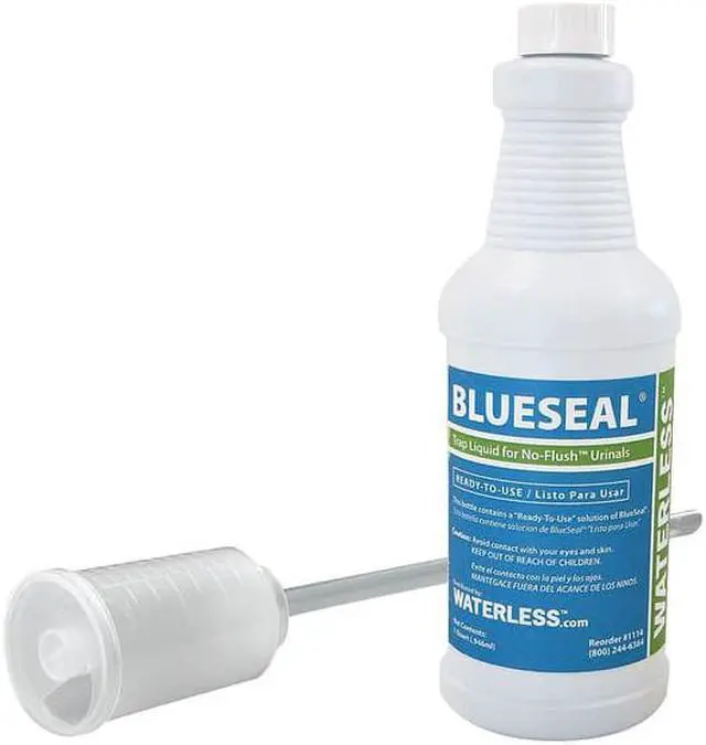 Alt view image 4 of 6 - WATERLESS NO-FLUSH URINAL 1114 Waterless Urinal Sealant, Ready To Use, 1 qt,