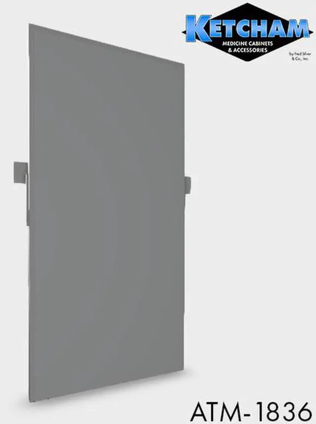 Alt view image 3 of 4 - KETCHAM ATM-1836 18" x 36" Surface Mounted Adjustable Tilt Washroom Mirror