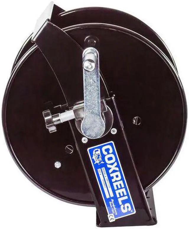 Alt view image 4 of 7 - COXREELS SM17-4-125 Hand Crank Hose Reel,Holds 1/2x125 Hose