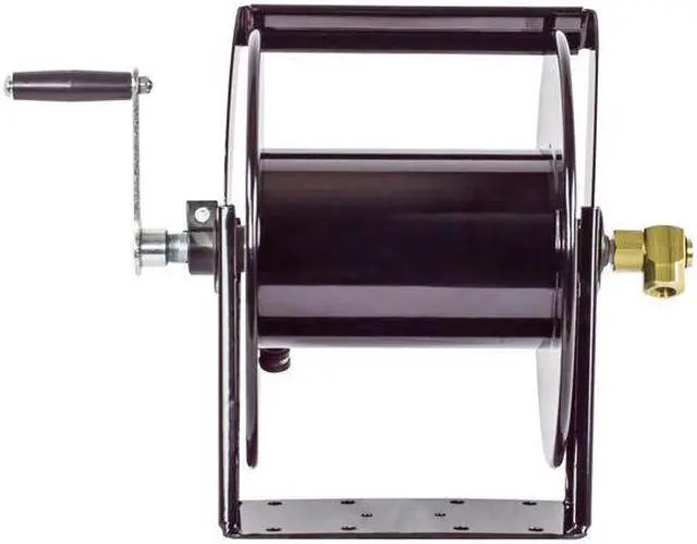 Alt view image 3 of 7 - COXREELS SM17-4-125 Hand Crank Hose Reel,Holds 1/2x125 Hose