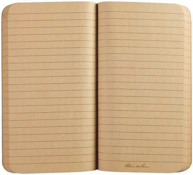 Alt view image 8 of 9 - RITE IN THE RAIN 964T All Weather Memo Book,Univ,3-1/2 x 6 in.