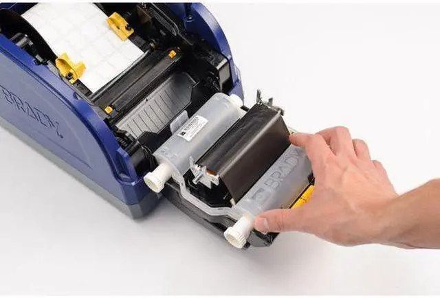 Alt view image 3 of 3 - BRADY B30-R10000-BL Ribbon,Blue,4.330 In.