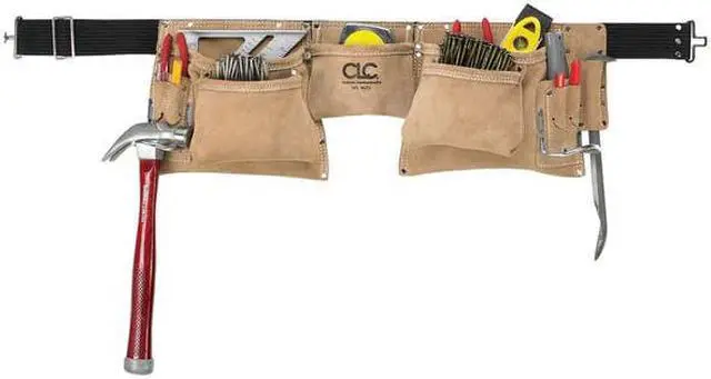 Alt view image 5 of 7 - CLC I427X 29-46" Heavy Duty Work Apron, Leather